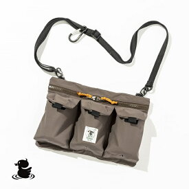 grn outdoor TEBURA BAG (WANCAN) GY GO9414Q アウトドア バッグ グレー キャンプ バーベキュー 多機能 多ポケット 缶ビール 缶ジュース ドリンクホルダー 飲み物 マグボトル 収納 4582416945565