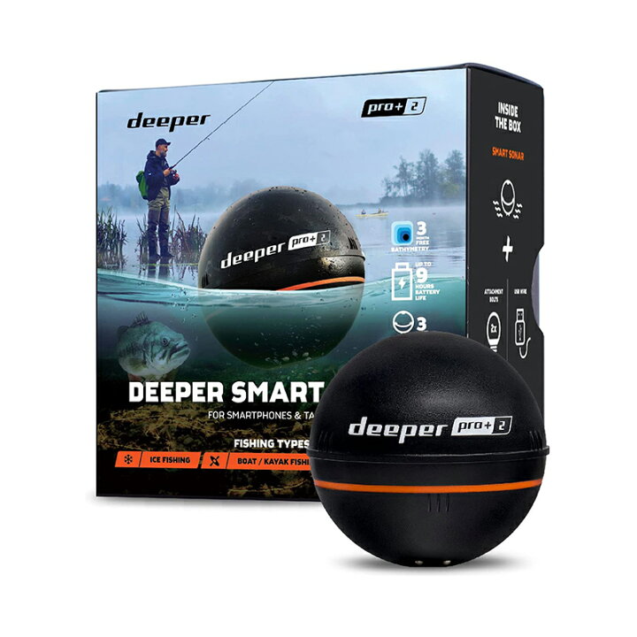楽天市場】Deeper Smart Sonar PRO+2 ディーパースマートソナー プロ 