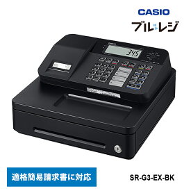 Bluetoothレジスター 4部門 ブラック SR-G3-EX-BK CASIO カシオ
