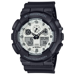 G-SHOCK Black and Brilliant White GA-100WD-1AJF CASIO �J�V�I