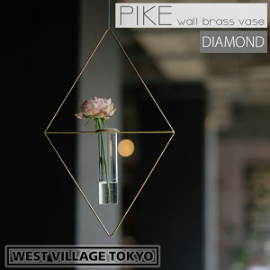֑} PIKE wall brass vase DIAMOND sP EH[uXx[X _Ch Ǌ| ^J KX  4589824364711 EGXgrbWg[L[