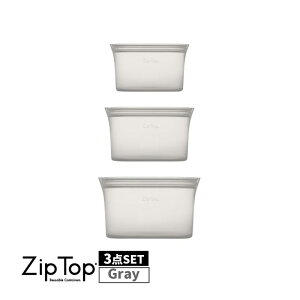 �W�b�v�g�b�v �f�B�b�V�� 3�_�Z�b�g �O���[ Z-DSH3A-02 ZipTop �W�b�v�g�b�v �ۑ��e��