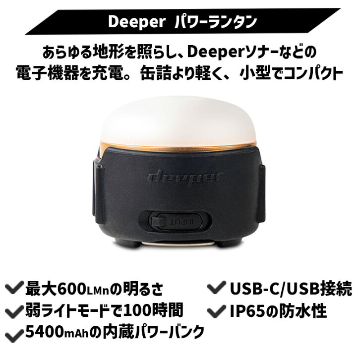 楽天市場】正規品 魚群探知機 ディーパースマートソナー チャープ 