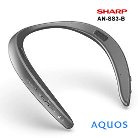 【最大2000円クーポン配布中】AQUOSサウンドパートナー ブラック AN-SS3-B SHARP シャープ