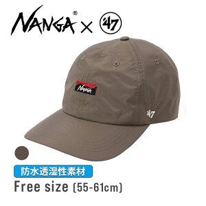 NANGA×47 AURORA TEX CAP M.GRY �O���[ �I�[�����e�b�N�X �X�q �L���b�v �t���[�T�C�Y �����Y ���f�B�[�X �A�E�g�h�A 4938101123235 �i���K NANGA �t�H�[�e�B�[�Z�u�� ������� �H�p �ėp �u�����h ������