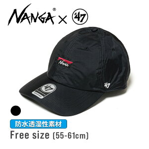 NANGA×47 AURORA TEX CAP BLK �u���b�N �I�[�����e�b�N�X �X�q �L���b�v �t���[�T�C�Y �����Y ���f�B�[�X �A�E�g�h�A 4938101129671 �i���K NANGA �t�H�[�e�B�[�Z�u�� ������� �H�p �ėp �u�����h ������
