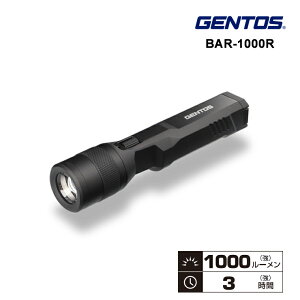 GENTOS BARREL FLASHLIGHT 1000[ BAR-1000R GENTOS WFgX LEDCg nfBCg [d@USB h d iK o ^ O 邢 Ɨp