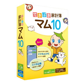 てきぱき家計簿マム10 図解マニュアル付 Windows11/10対応 TB1TK10PKAM-R サンテク