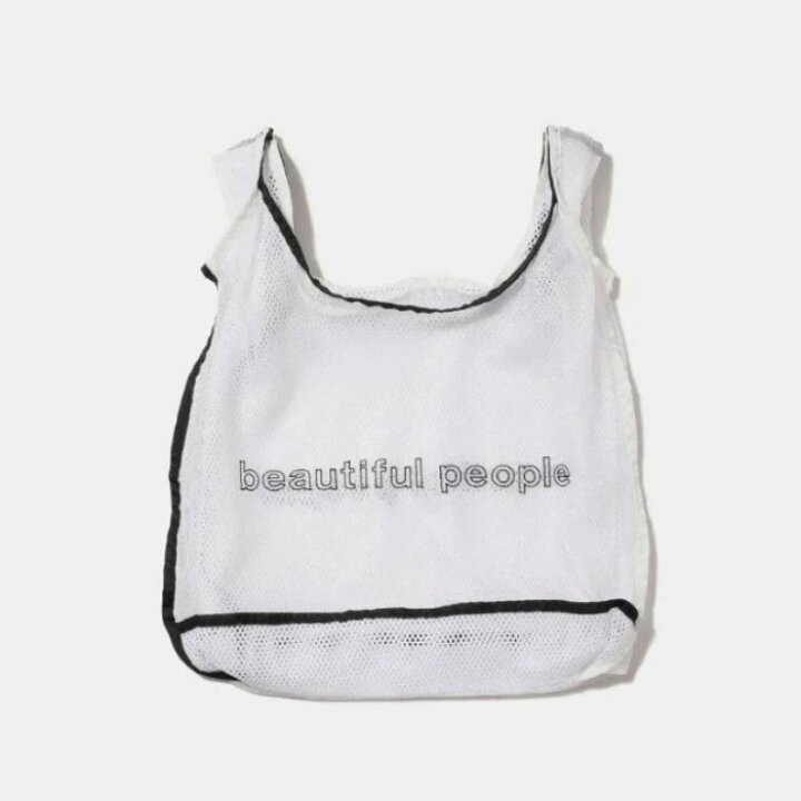 楽天市場】【残各1点】beautiful people contour logo flip mesh bag 