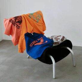 RUSSELL ATHLETIC Wmns Brushed Fleece Sweat Cropped Shirt ラッセル アスレチック ウィメンズ フリース スウェット クロップド シャツ