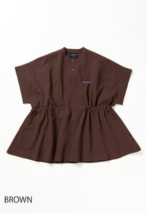 �y�cBROWN 1�_�zTHOUSANDMILE [L's] WAIST DRAWCODE SHIRT SEERSUCKER �T�E�U���h�}�C�� �E�G�X�g �h���[�R�[�h �V���c �V�A�T�b�J�[