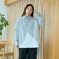 シャツワンピース anrealage ボールシャツ ANREALAGE BALL STRIPE SHIRT UNISEX アンリアレイジ ボール ストライプ シャツ ユニセックス 公式通販