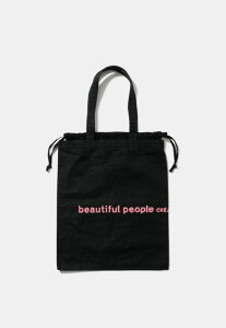 beautiful people brushed logo bag�@�r���[�e�B�t�� �s�[�v�� �u���b�V���h ���S �o�b�O