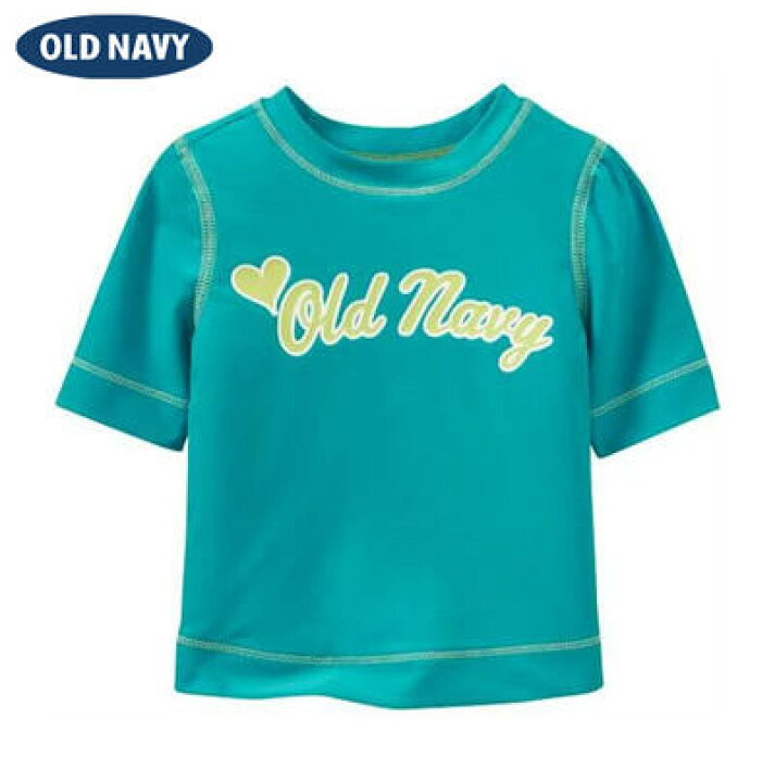 楽天市場 オールドネイビー Old Navy 水着 ラッシュガード ガールズ 女の子 アウトレット グリーン メール便可 マスク デジタル製品 サンテック