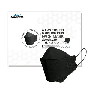 ԕǑ΍Ɂy[֑zSantek sDz̃}XN 30 J[ 3D}XN F}XN ĝ 4wtB^[ lp sN x[W zCg ubN O[ _Ch^ 