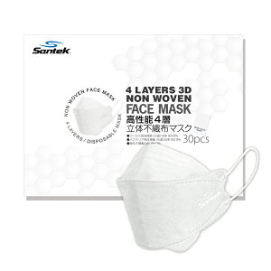 ԕǑ΍Ɂy[֑zSantek sDz̃}XN 30 J[ 3D}XN F}XN ĝ 4wtB^[ lp sN x[W zCg ubN O[ _Ch^ 