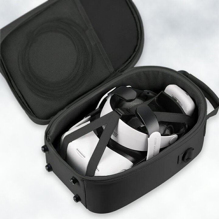 楽天市場】【送料無料】VR ヘッドセット 収納バッグ キャリーケース 
