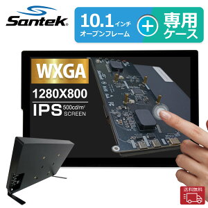 yzSantek 10.1C` I[vt[j^[ SOF01010A1B 𑜓x1280×800 IPSt 5_}`^b` Raspberry Pi/Jetson NanoΉ HDMI USB-C Xs[J[ Px500cd Windows Ubuntu Q[@ڑ