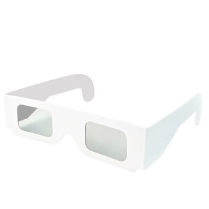 [SANTEK 3D EYEWEAR] �F��3D���K�l [���t���[�� / Paper] (10pcs �Z�b�g)