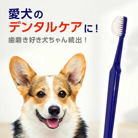 ドクタースゴオチ 犬 歯ブラシ 柔らかい 犬 歯磨き デンタルケア 小型犬 中型犬 大型犬 (1本)