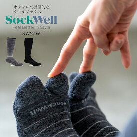 【送料無料】Sockwell [ソックウェル]【SW27W】 REVOLUTION Ladies ※中圧力(15～20mmHg)外反母趾用 蒸れない ヘルスケア おしゃれ お家で 在宅 * 足袋ソックス※ 2023aw