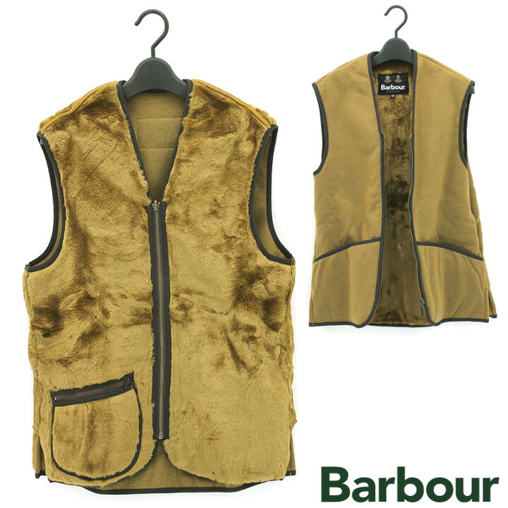 楽天市場】バブアー Barbour パイルベスト ジレ ジップインライナー 