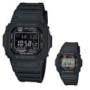 カシオ CASIO G-SHOCK DIGITAL 5600 SERIES 時計 ウォッチ メンズ ソーラー電波時計 【ブラック×ブラック：GW-M5610U-1BJF】 【ブラック×グレー：GW-M5610U-1JF】 腕時計 男性 Gショック ジーショック