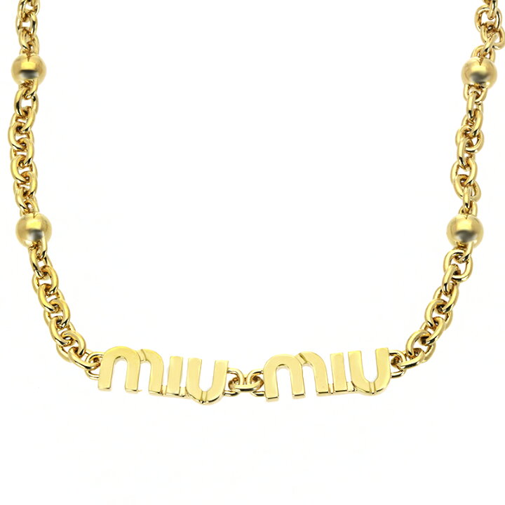 楽天市場】ミュウミュウ MIUMIU ネックレス ペンダント 5IC059 2F7U 