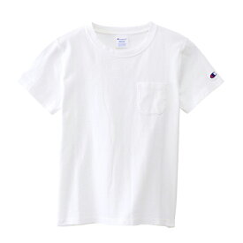 訳あり 首周り中心に全体的に黄ばみがある為 チャンピオン CHAMPION ポケット Tシャツ POCKET T-SHIRT CW-M321 ホワイト Mサイズ 国内正規品