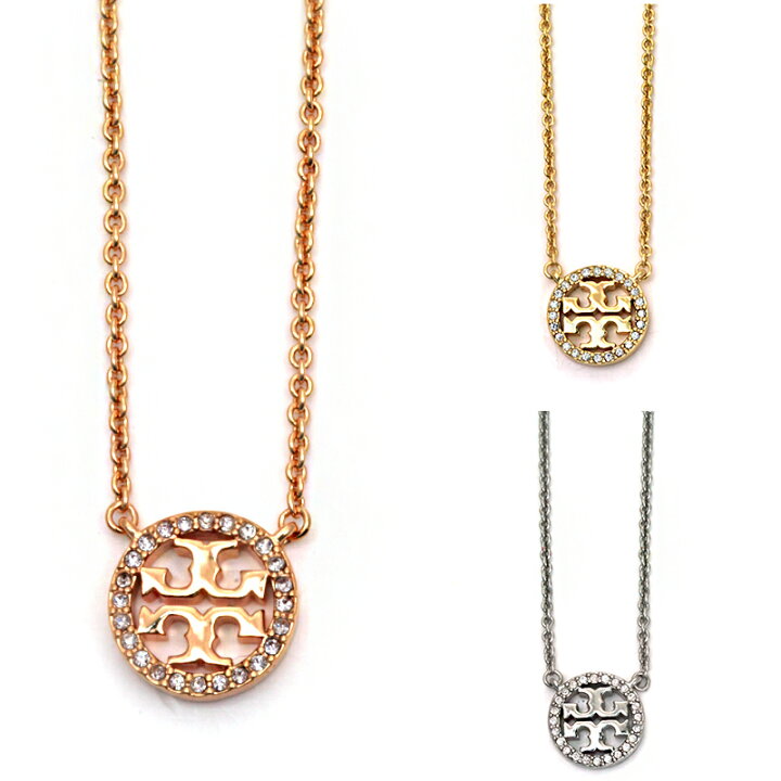 楽天市場】トリーバーチ TORY BURCH ペンダント ミラーパヴェロゴ 