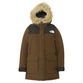 ノースフェイス THE NORTH FACE マウンテンダウンコート Mountain Down Coat ダウンジャケット NDW92237 レディース 国内正規品 GORE-TEX リサイクル素材 フロントダブルフラップ フード付き ファー取り外し可能 高い保温性