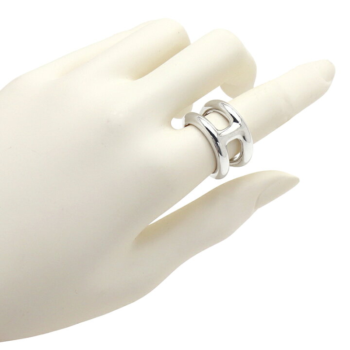 楽天市場】エルメス オスモズPM 指輪 リング シルバー925 ［48 8号  