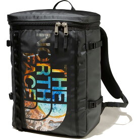 ノースフェイス THE NORTH FACE ノベルティBCヒューズボックス Novelty BC Fuse Box 30L バッグ リュック バックパック NM82250 ユニセックス 国内正規品 ブラック マルチカラー プリント メンズ レディース リサイクルポリエステル ラミネート加工 雨に強い