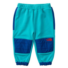 ノースフェイス THE NORTH FACE ベビーデナリスウェットパンツ B Denali Sweat Pant ロングパンツ NBB82334 キッズ ベビー 国内正規品 リサイクルポリエステル オーガニックコットン はっ水加工布帛補強あり 外遊びアイテム