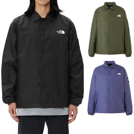 ノースフェイス THE NORTH FACE ザ コーチジャケット The Coach Jacket NP72130 メンズ 国内正規品 リサイクルナイロンオックス生地 アウター 定番デザイン ゆったりサイズ 撥水加工 光沢 裾調整可能なアジャスター付き