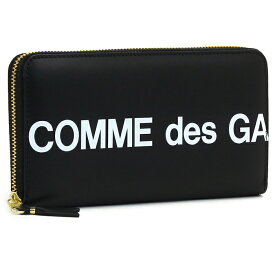 コムデギャルソン COMME des GARCONS ラウンドファスナー長財布 ヒュージロゴ HUGE LOGO SA0111HL