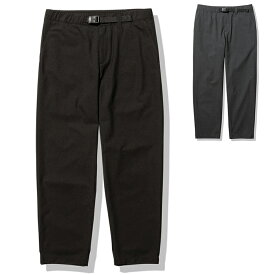 ノースフェイス THE NORTH FACE コヨーテスラックス Coyote Slacks ロングパンツ NBW32263 レディース 国内正規品 テーパードシルエット ストレッチ 乾きやすい ウール混素材 カジュアル ビジネススタイル オールシーズン ブラック ダークグレー