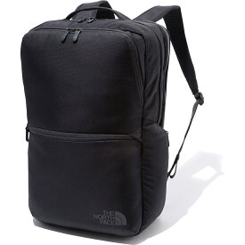 ノースフェイス THE NORTH FACE シャトルデイパック Shuttle Daypack 約24L リュック バックパック ビジネスデイパック NM82329 ユニセックス 国内正規品 リサイクル素材 コーデュラバリスティックナイロン シンプル 止水ファスナー リフレクティブロゴ ブラック