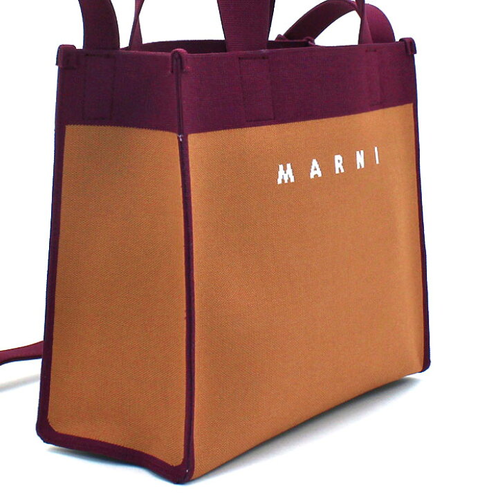 楽天市場】マルニ MARNI バッグ トートバッグ（ショルダー付 