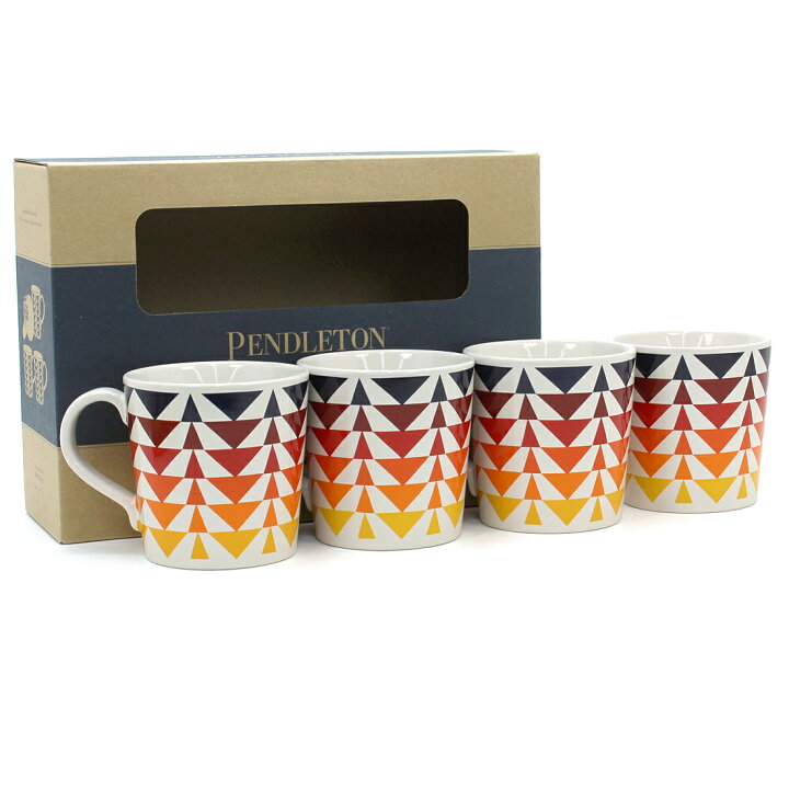楽天市場】ペンドルトン PENDLETON マグカップ 4個セット 4-PIECE 