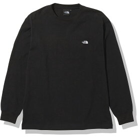 ノースフェイス THE NORTH FACE ロングスリーブヌプシコットンティー L/S Nuptse Cotton Tee 長袖Tシャツ NT32345 メンズ 国内正規品 ロゴ刺繍 度詰めコットン シンプル 丸首 UVガード カジュアル