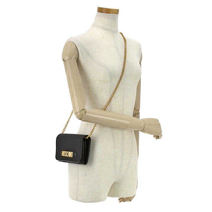 楽天市場】モスキーノ MOSCHINO バッグ チェーンウォレット ショルダー  