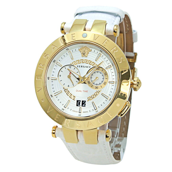 楽天市場】ヴェルサーチェ V レースデュアルタイム 腕時計 メンズ  
