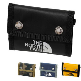 ノースフェイス THE NORTH FACE BCドットワレット BC Dot Wallet 三つ折り財布 NM82319 ユニセックス 国内正規品 メンズ レディース セカンドウォレット リサイクルポリエステル ラミネート 雨や汚れに強い ジッパー付き札入れ アウトドア