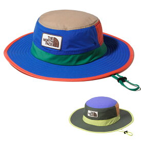 ノースフェイス THE NORTH FACE グランドホライズンハット Kids' Grand Horizon Hat 帽子 サンシールドハット NNJ02309 キッズ ジュニア 国内正規品 UVケア はっ水 通気性あり サイズ調整可能 ロゴワッペン キャンプ アウトドア