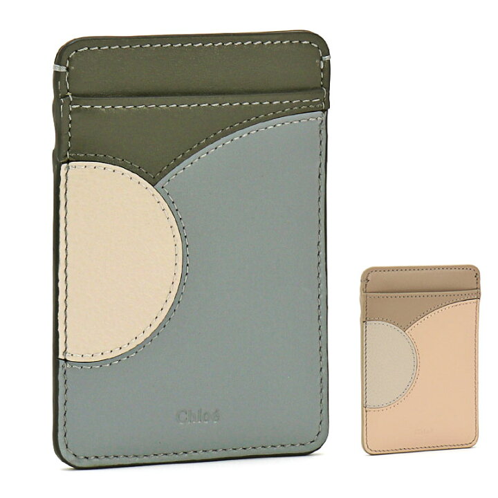 楽天市場】クロエ Chloe カードケース カードホルダー ムーナ MOONA  