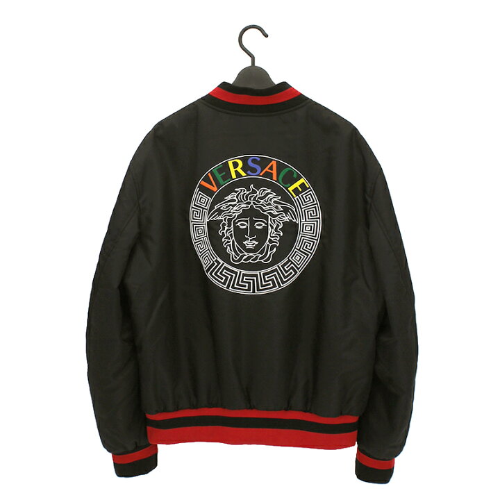 楽天市場】ヴェルサーチェ VERSACE ボンバージャケット ブルゾン 