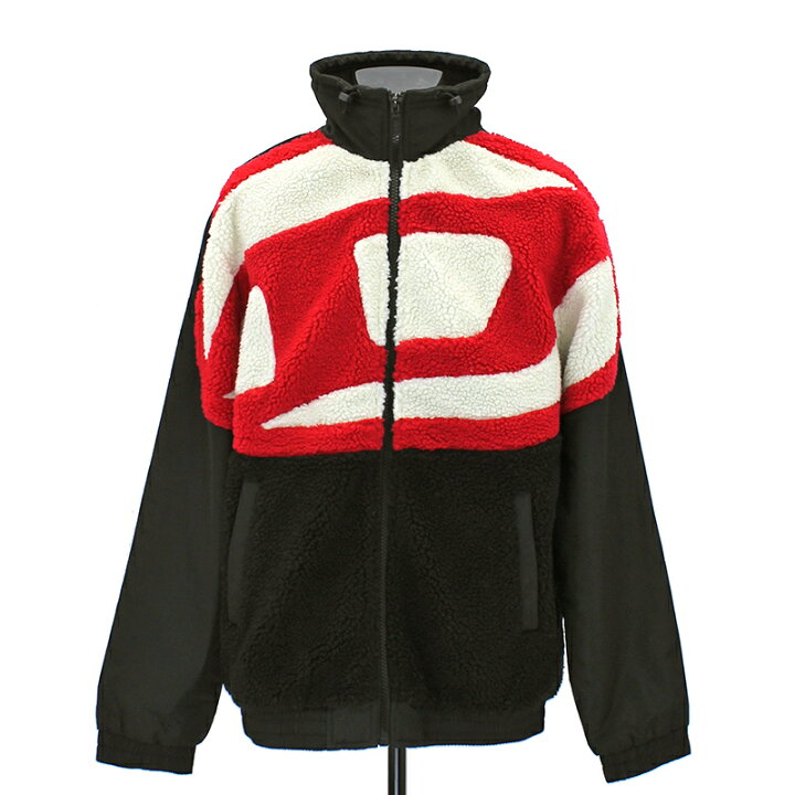 楽天市場】ディーゼル DIESEL ジャケット ボアナイロンミックス素材 