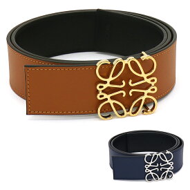 ロエベ LOEWE リバーシブル アナグラム ベルト 4cm REVERSIBLE ANAGRAM BELT 4CM 515 01 010 本革 レザー アナグラムロゴ ユニセックス メンズ レディース