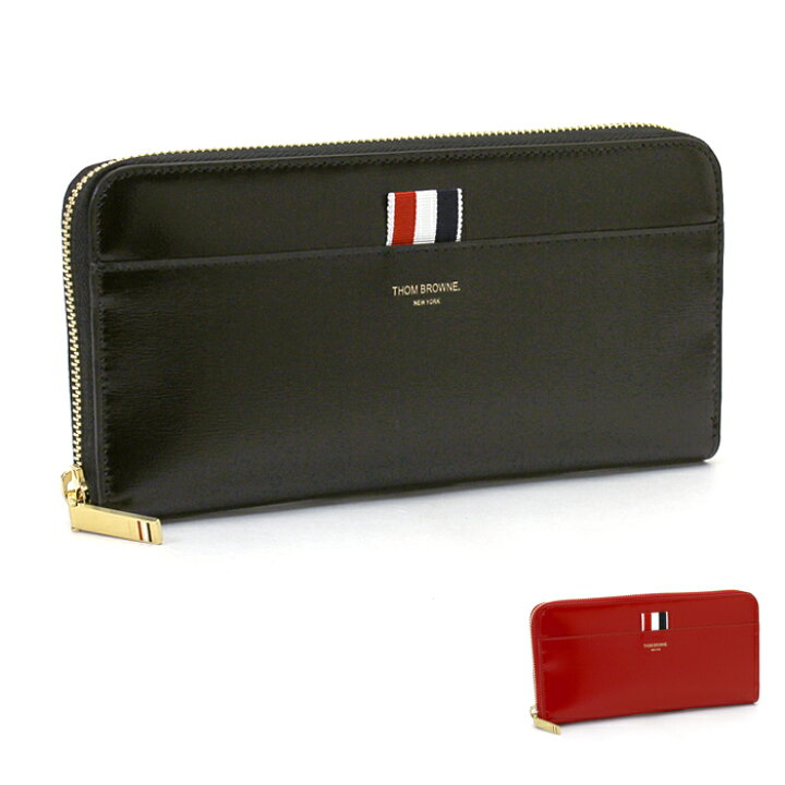 楽天市場】トムブラウン THOM BROWNE ラウンドファスナー長財布  